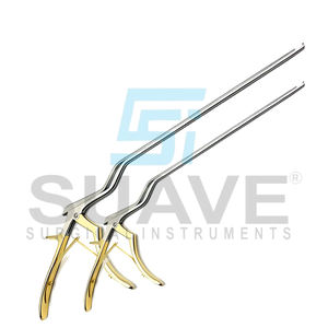 Rongeur Kerrison manuel en acier à poignée dorée, haute qualité, réutilisable, 45 degrés, SUAVE SURGICAL INSTRUMENTS, Nouvelle Arrivée - Product Image 1