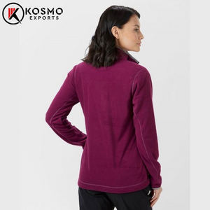 <b>Women's</b> Lightweight Winter Softshell <b>Jacket</b> Custom Wholesale Breathable Nylon <b>Heated</b> Fleece Fabric Woven Weaving Hooded - Product Image 3