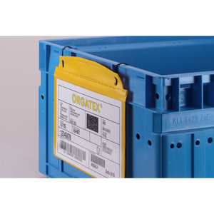Supporto per contenitore supporto di traino per tasche di visualizzazione, nero, 65 x 170 x 21mm (H x L x P), fino a 20mm di spe - Product Image 2