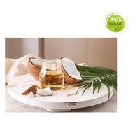 Huile de coco pour la peau maison et les produits de soins capillaires