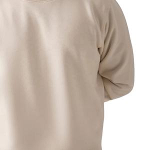 Luxe hommes sweat 100% coton polaire Long pull doux respirant tissu hommes sweat pour l'automne et l'hiver porter - Product Image 2