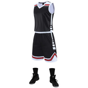Vente en gros d'uniformes de basketball pour hommes personnalisés vêtements de sport en tissu coloré avec logo de l'équipe sublimation options de taille plus - Product Image 2