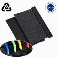 Passe-câble ignifuge UL94-V0 pour brosse de gestion des câbles de rack de serveur Rittal / Schneider