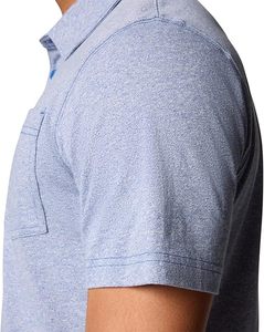 Polos homme slim fit, vêtements de sport à séchage rapide, marque privée, manches courtes, prix usine, faible MOQ. - Product Image 3