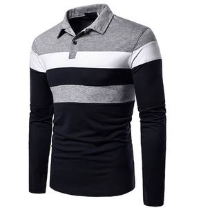 Camisetas de polo de hombre de calidad superior Camisetas de polo de contraste de color hechas con el mejor material al por mayor - Product Image 4