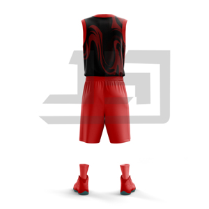 Conjunto de Baloncesto de Alta Calidad, Personalizado y Sublimado, 100% Poliéster Transpirable, Jersey y Pantalones Cortos Diseñados para Máxima Comodidad y Velocidad - Product Image 3