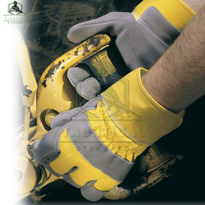 Guantes de Seguridad de Cuero Hechos a Medida con Su Propio Logotipo, Transpirables y Cómodos, Sin Silicona ni Polvo - Product Image 6