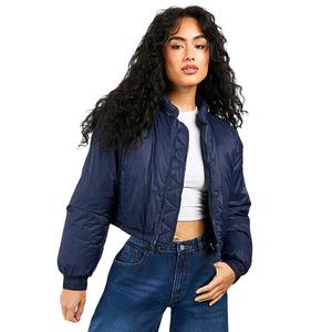 เสื้อแจ็คเก็ตผู้หญิงสำหรับฤดูหนาว น้ำหนักเบา ผลิตจากโพลีเอสเตอร์ 100% ระบายอากาศได้ดี ไซส์ใหญ่ ออกแบบได้ตามสั่ง ขายส่ง เสื้อผ้าสตรีทแวร์สำหรับผู้หญิง - Product Image 1