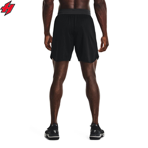 Personalización OEM logotipo personalizado verano hombres de cintura alta antiarrugas impreso pantalones cortos de malla tejida para la venta de verano caliente - Product Image 4