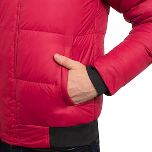 Veste matelassée pour hommes, manteau matelassé chaud d'hiver, vêtements d'extérieur légers, coupe-vent, décontractés, à capuche, en duvet - Product Image 3