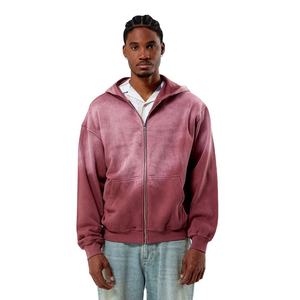 Sudaderas con Capucha Largas y Holgadas de Primera Calidad, Lavadas al Ácido, con Efecto Desgastado por el Sol, 100% Algodón, Felpa de Alta Calidad, Hombros Caídos, Unisex - Product Image 1