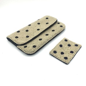 Sac à bandoulière unique haut de gamme brodé à la main avec fermeture ouverte en diamant perlé Style de célébrité - Product Image 5