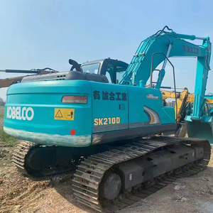 Excavadora usada de 21 toneladas Kobelco 210 En stock Excavadora usada Kobelco 210 En excelentes condiciones Listo para uso en la construcción - Product Image 4