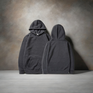 Sweat-shirt à capuche unisexe en polyester tissé pour homme, automne, écologique, coupe-vent - Product Image 1