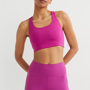 Soutien-gorge de sport pour femme de qualité supérieure pour la gym, le yoga et le fitness – Nouvelle arrivée, sans coutures, séchage rapide, respirant, pour adultes, écologique, fermeture avant moyenne - Product Image 3