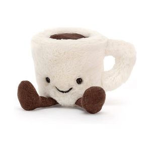 Jellycat Amuseables Espresso Cup Coffee Peluche, 4 pouces - Product Image 1