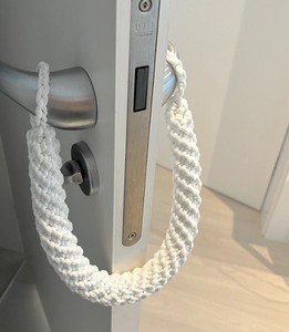 Crochet Door Stop, Door Animal Stopper, Knitted Door Stopper, Door Stop <b>Thick</b> <b>Rope</b>, Safety of Children's Fingers. - Product Image 1