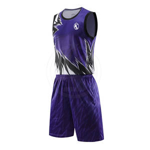 Uniformes d'équipe de basket-ball respirants, uniformes d'équipe de basket-ball de conception OEM fabriqués en usine pour vente en ligne, nouvelle collection - Product Image 2