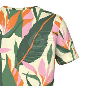 Camiseta de sublimación para hombre, tela de poliéster para deportes y ropa activa, camiseta estampada por sublimación para hombre a la moda - Product Image 6