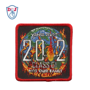 Miếng Vá Thêu Theo Yêu Cầu Huy Hiệu Thêu Hình Người Yêu Nước Bằng Sắt Trên Logo Miếng Vá Thêu - Product Image 2