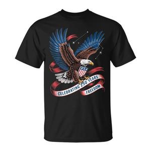 T-shirt per il 250° Anniversario degli Stati Uniti d'America - Articoli Promozionali per il 250° Anniversario dell'America - Product Image 1