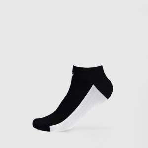 Vital Sporty Quarter <b>Socks</b> <b>Black</b> Customizable Logo Jacquard Print Embroidery Comfortable Breathable Anti-Bacterial for Cycling - Product Image 1