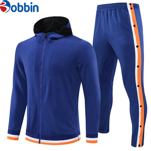 Conjunto Deportivo Personalizado con Logotipo, Talla Europea, Poliéster, Sudadera con Capucha, Cremallera Completa, Uniforme de Baloncesto, Fútbol, Conjunto Deportivo para Correr, Ropa de Entrenamiento - Product Image 3