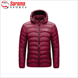 Otoño Invierno chaqueta de talla grande para hombre logotipo personalizable nuevo a prueba de viento algodón cálido cuello alto cierre de cremallera impermeable - Product Image 4