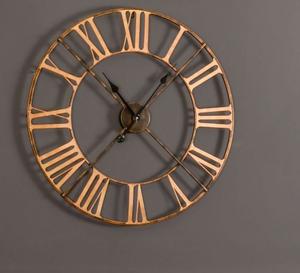 Trendy Modern Metal <b>Wall</b> <b>Clocks</b> with Contemporary Designs to Complement Minimalist or Transitional Interiors - Product Image 6