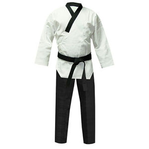 Uniforme léger de taekwondo costume TKD à séchage rapide tenue d'arts martiaux doux pour enfants et adultes - Product Image 5