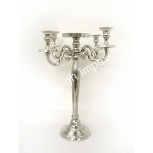 Candelabro de Metal de 5 Brazos, Portavelas Decorativo, Artículos para Eventos, Centro de Mesa, Precio Económico - Product Image 3