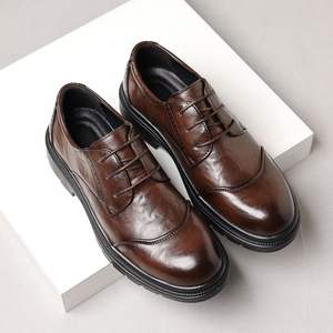 Chaussures habillées en cuir pour hommes, de style Oxford, de haute qualité, sur mesure, décontractées et élégantes - Product Image 6