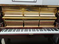 Yamahas W108B Upright Piano Japan Used Acoustic Piano Brown Wood Classic Style Durable Elegant Wood Cabinet 88keys mechantical