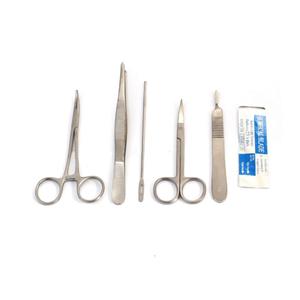 Kit de Cirugía de Desbridamiento Médico Profesional, Juego de Instrumentos de Acero Inoxidable para el Cuidado de Heridas - Product Image 1