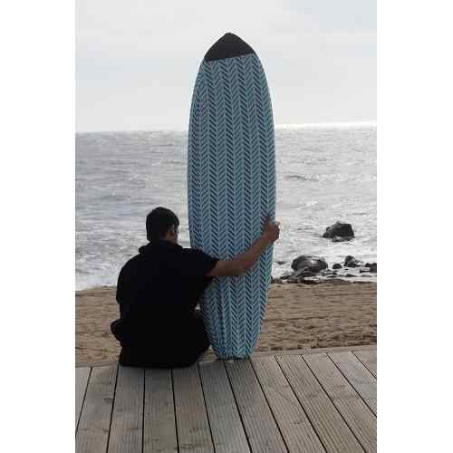 Custom Logo Surfboard Sock for Surfing Bodyboarding Paddle Boarding Skimboarding in Nylon and Plastic Model Boarding