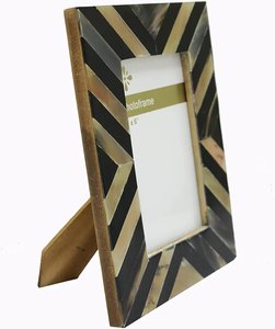 Handcrafted <b>Large</b> Horn Picture <b>Frame</b> Elegant Natural Look for Home Decor Office Table Display and Thoughtful Gifting - Product Image 3