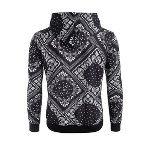 Latest Custom Design <b>Winter</b> Sublimation Zipper-Up Pocket Hoodies <b>Men</b> OEM Wholesale Pullover Breathable Windproof Street <b>Wear</b> - Product Image 3