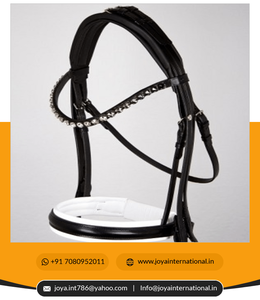 2022 nouveauté haute qualité Logo personnalisé bride en cuir Double bride fabricant extérieur équitation en gros produit équestre - Product Image 6