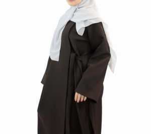 Premium Quality Popular Europe Open Abaya Set OEM Two Piece Set Women Clothing New Design <b>Muslin</b> <b>Clothes</b> Women Muslim Women Gown - Product Image 3