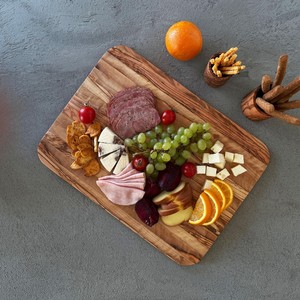 Planche à découper carrée en bois et plateau de service-Durable Durable - Product Image 1