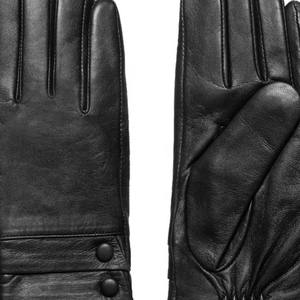 Gants d'hiver unisexes en cuir PU confortables à séchage rapide Longueur du poignet Conception coupe-vent Conduite en plein air Manchette à la mode Casual - Product Image 6