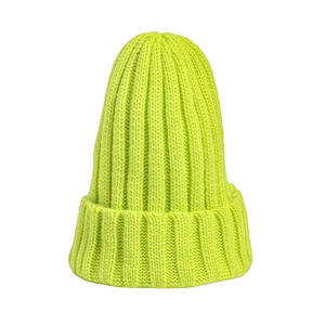 Gorro Unisex de Punto Acrílico Cálido para Otoño e Invierno, con Rayas, para Parejas y Viajes de Padres e Hijos - Product Image 3