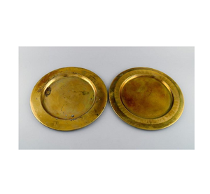 Assiette de chargeur d'ustensiles de cuisine de qualité standard avec plusieurs finitions Assiette alimentaire en métal massif Design moderne - Product Image 1