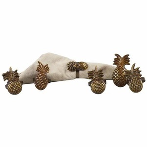 Anillos de Servilleta de Latón con Acabado Dorado y Diseño Martillado, Porta Servilletas Metálicos para Bodas, Fiestas y Decoración de Mesa para Cenas Especiales - Product Image 6