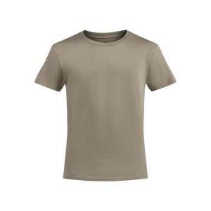 T-shirt décontracté pour homme en spandex/nylon, col en V, manches courtes, uni, respirant, séchage rapide, style hip-hop, coupe régulière, pour l'été et le fitness - Product Image 1