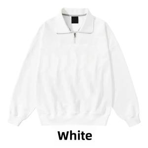 Sudadera brillante de Otoño/Invierno para mujer, nuevo estilo Pololapel Thin Topins, versión en blanco, Sudadera con capucha con diseño de cuello trasero - Product Image 4