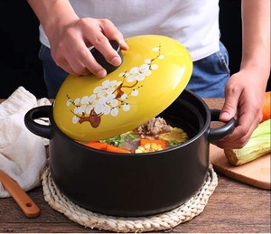 Olla de cazuela clásica, diseño contemporáneo elegante, perfecto para cocinar, servir comidas diarias y organizar reuniones - Product Image 4