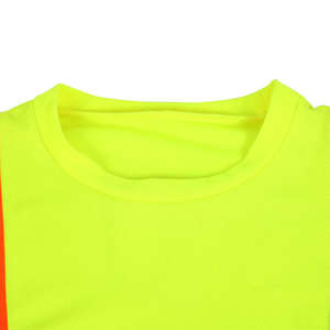 Camiseta de trabajo de manga larga con logotipo personalizado para hombre, hecha con mezcla de algodón y poliéster para trabajos de construcción y fábrica - Product Image 3