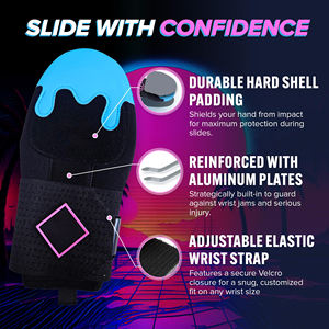 Nueva Llegada: Guante de Béisbol Personalizado para Deslizamiento, Universal para Mano Derecha o Izquierda, para Jóvenes y Adultos - Product Image 4