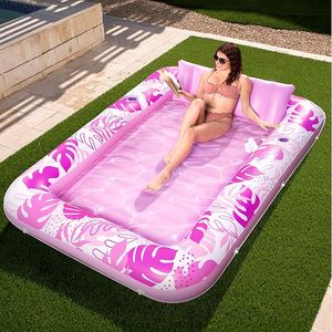Grand matelas gonflable personnalisé en PVC pour piscine, <span class=keywords><strong>bain</strong></span> <span class=keywords><strong>de</strong></span> <span class=keywords><strong>soleil</strong></span>, baignoire solaire, radeau flottant, lit <span class=keywords><strong>de</strong></span> <span class=keywords><strong>bain</strong></span> <span class=keywords><strong>de</strong></span> <span class=keywords><strong>soleil</strong></span>, transat aquatique pour enfants et adultes - Product Image 1